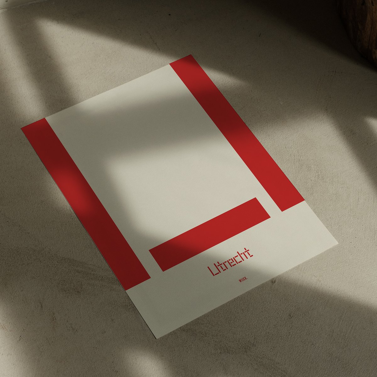 Poster of U from Utrecht | WIJCK.